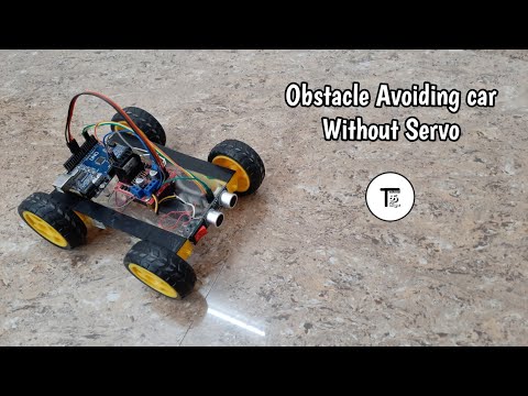 How to make Obstacle Avoiding Without Servo | l298n motor Driver