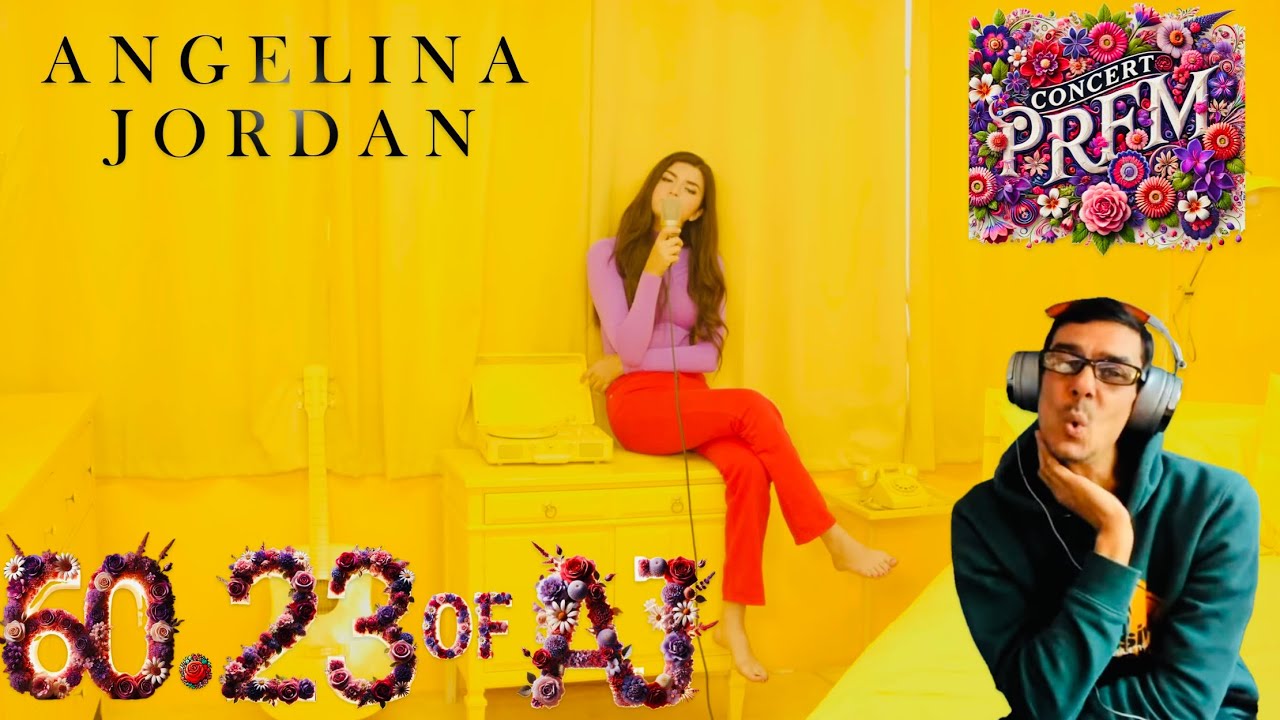 FIRST TIME HEARING - 60.23 OF ANGELINA JORDAN - VARIOUS SONGS & PLACES | UK SONG WRITER KEV REACTS