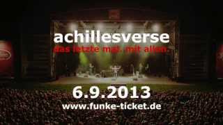 Bodo Wartke - Stadtpark-Trailer Achillesverse 2013