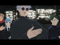 [mmd jjk] byoushin zenkai girl/鋲心全壊ガール (gojo, maki, kasumi, yuji, and megumi)