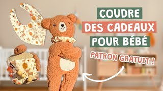 CADEAUX DE NAISSANCE À COUDRE - avec des PATRONS GRATUITS !