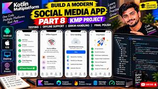 Build Social Media App with Kotlin Multiplatform | KMP Part 8 🔥 | Testing,
