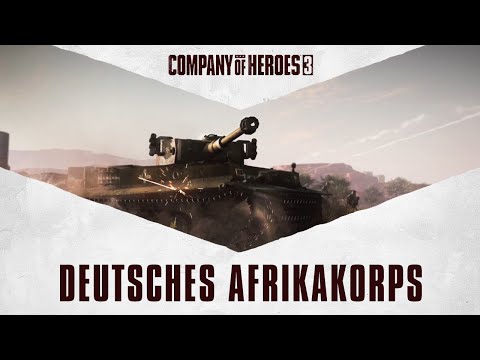 Company of Heroes 3 // Deutsches Afrikakorps – Sizzle Trailer [PEGI]