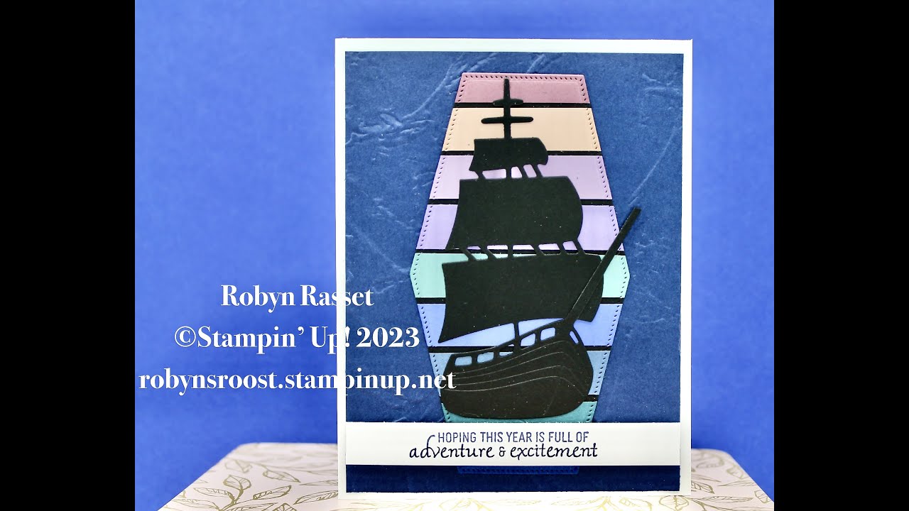 Scrappy Strips Background Technique