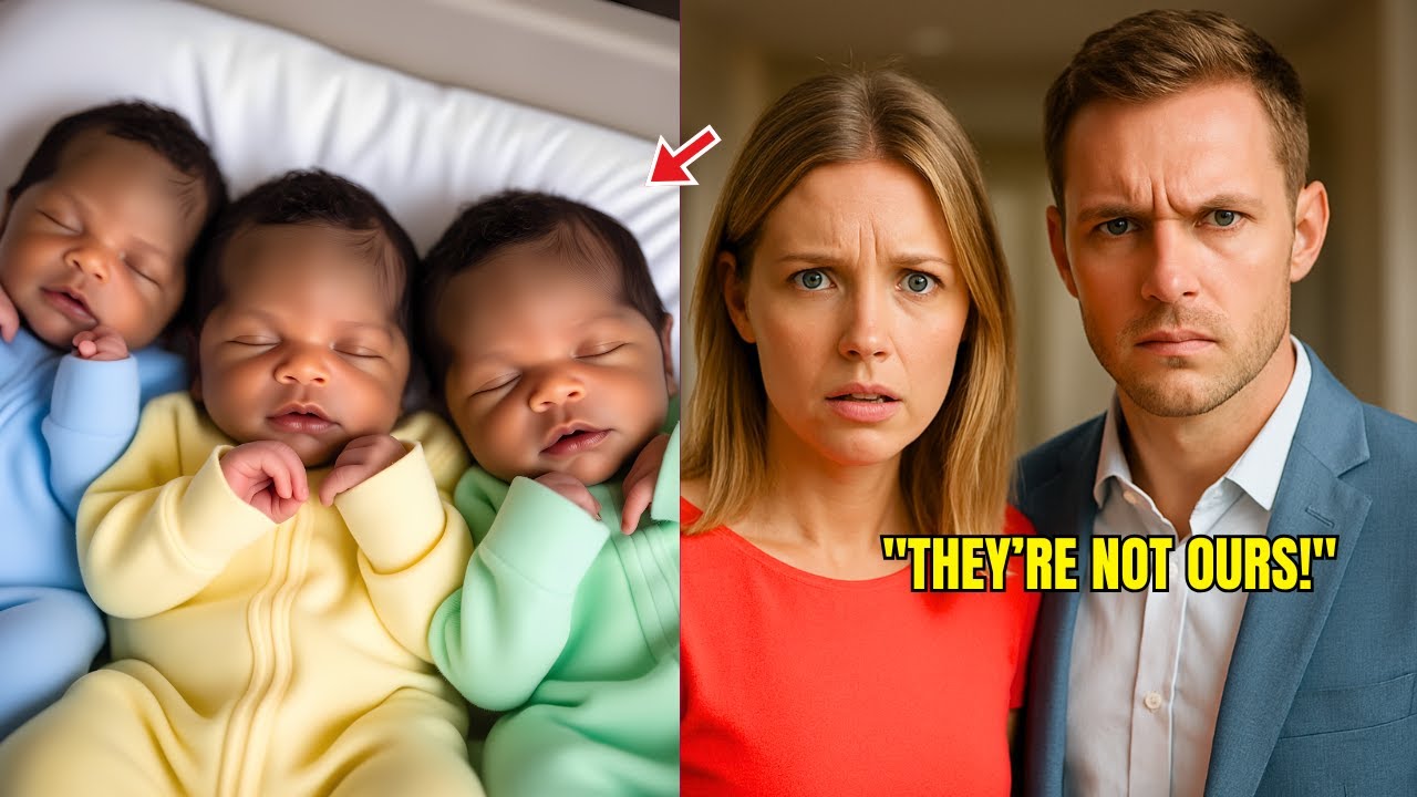 White Couple Refuses to Raise Black Triplets — 25 Years Later, They Beg Forgiveness!