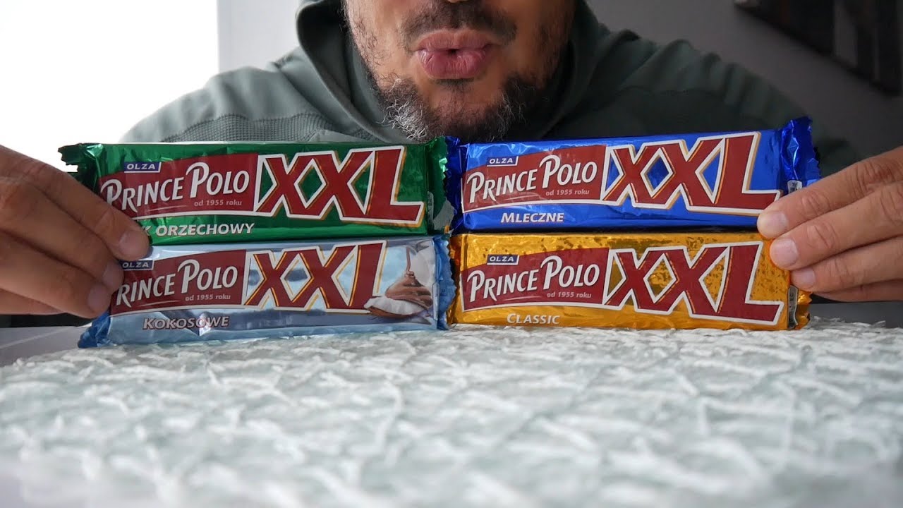 ASMR PO POLSKU – Prince Polo – Lengendary Polish Chocolate Bars