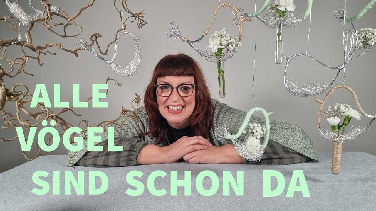 GENIALE VÖGEL SELBERMACHEN🐦👉DEIN KREATIV DIY