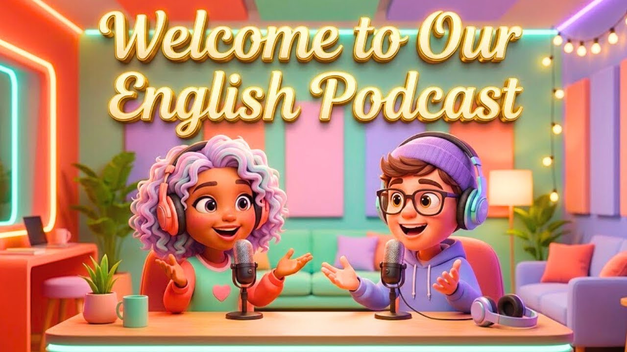 Welcome to Our English Podcast 🎙 First Intro Episode 😍😊