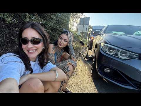 OUR CAR BROKE DOWN IN LOS ANGELES! (LA VLOG)