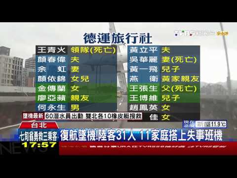 復興客機墜河／陸團11家庭遇難！家屬抵台　奔二殯找親人