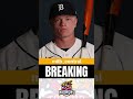 Max Clark will start the season in Triple-A with the Toledo Mud Hens.