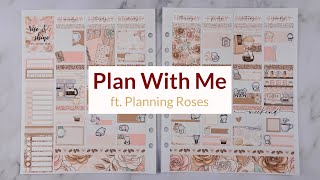 Plan With Me 2021 - "But First Coffee" - ft. Planning Roses