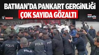 Batmanda Pankart Gerginliği