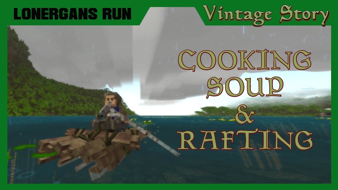 Vintage Story - Cooking My First Meal