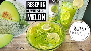Resep Cara Membuat Es Kuwut Serut Melon yang Nyegerin