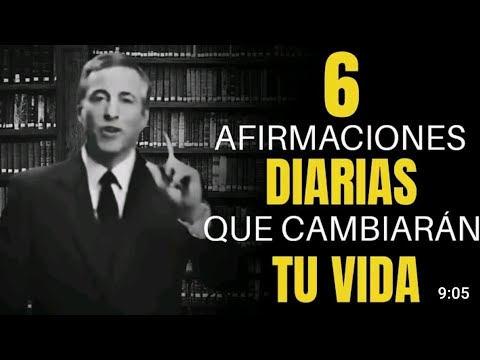 6 AFIRMACIONES Clave para Cambiar tuVIDA - Brian Tracy - YouTube
