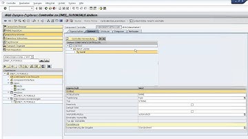 Build a Simple Web Dynpro ABAP Application, Transport Data Context Component Controller (PART 2)