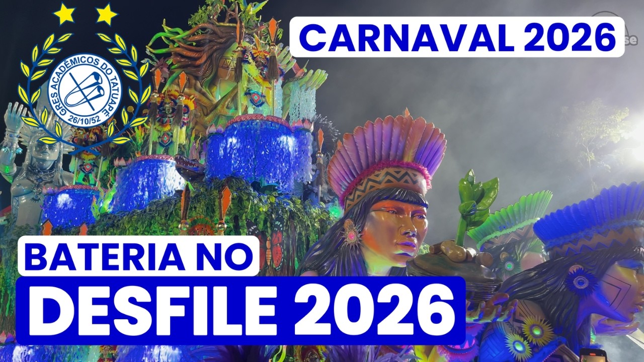 TATUAPÉ 2026 - 4K | DESFILE OFICIAL | SAMBA AO VIVO #DESFILESP26