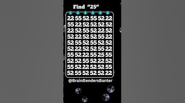 FAST Spot It Speed Challenge! 7 Seconds! Go! #shorts #numberspuzzle #iq