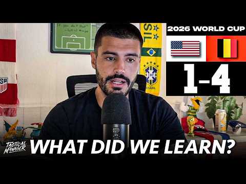 USA 1-4 Belgium | The USMNT is out of the World Cup... | What did we learn?