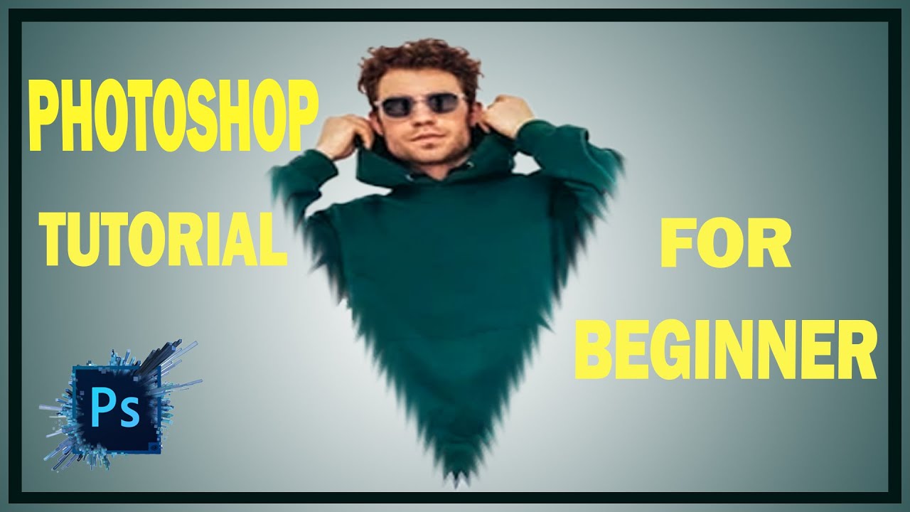 triangle portrait in photoshop