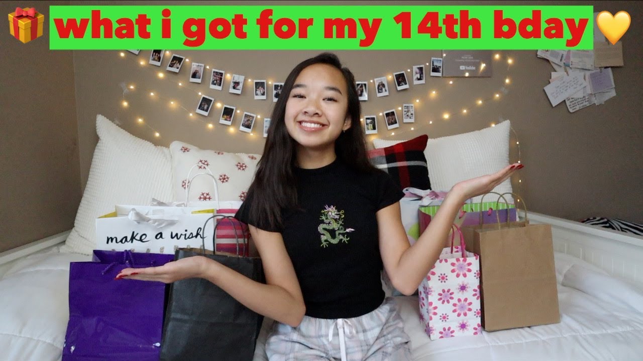 WHAT I GOT FOR MY 14TH BIRTHDAY! Vlogmas Day 9 | Nicole Laeno
