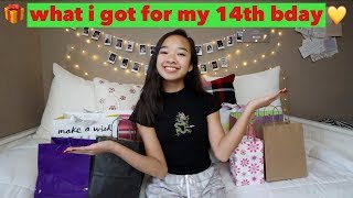 WHAT I GOT FOR MY 14TH BIRTHDAY! Vlogmas Day 9 | Nicole Laeno