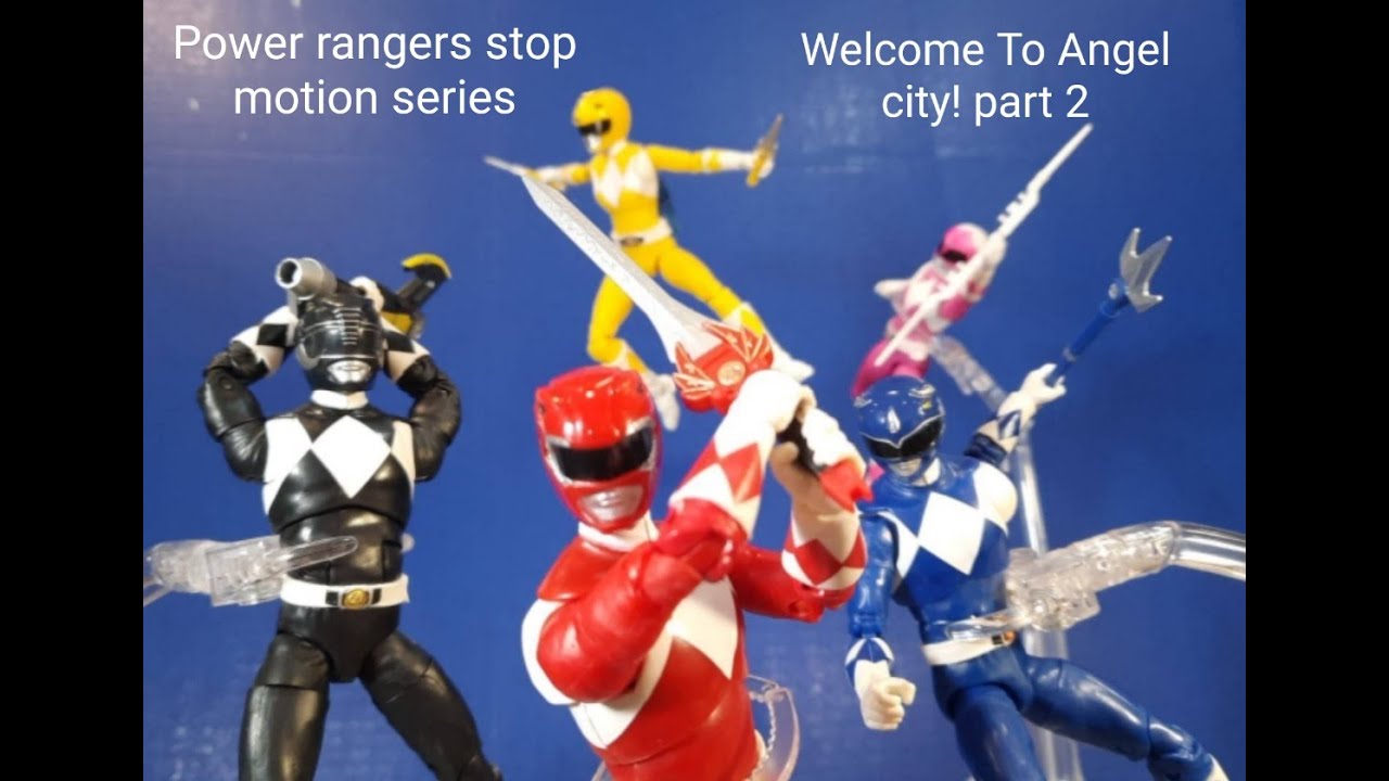 POWER RANGERS Stop motion series: Welcome to angel city! part 2 (OLD ...