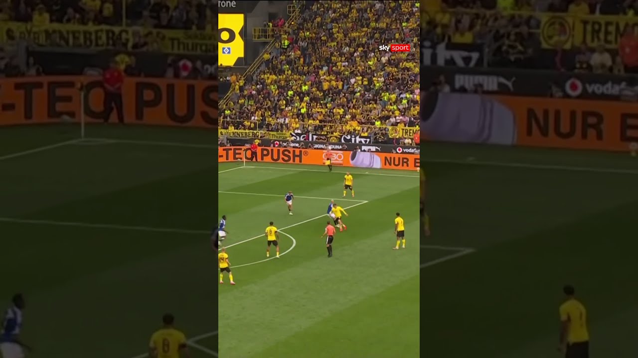 Brilliant reaction by Heuer Fernandes on the deflection 😮‍💨
