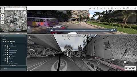 Potree Integration Demo - Part I: Interaction with Video