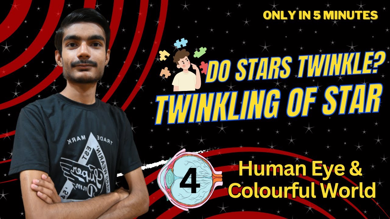 Part 4 | Twinkling Of Stars | Atmospheric Refraction | Human Eye & Colourful World