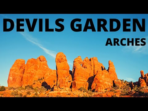 How to Hike Devils Garden in Arches National Park