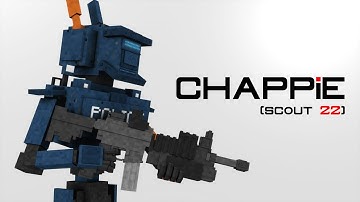 Robot Chappie - Speed Modeling [Cinema 4D] Part 1