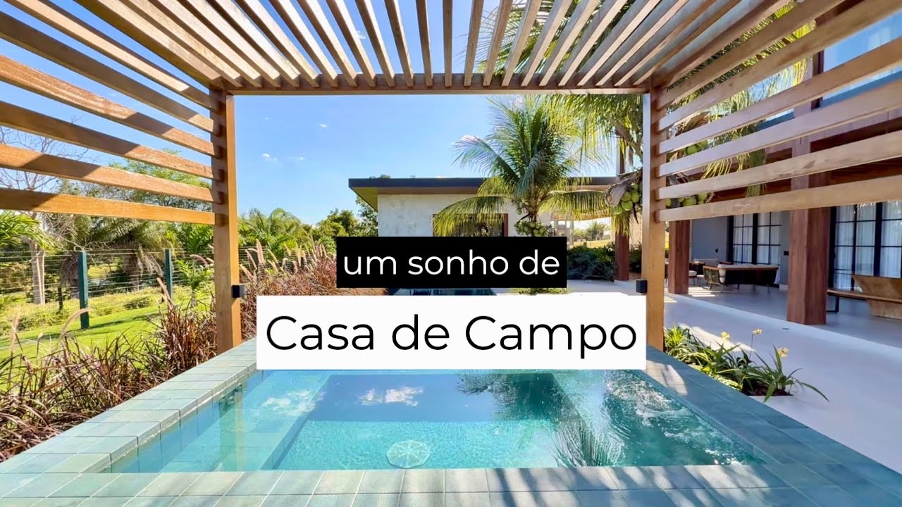 CASA DE CAMPO - TOUR PELA OBRA E DICAS DE PAISAGISMO 