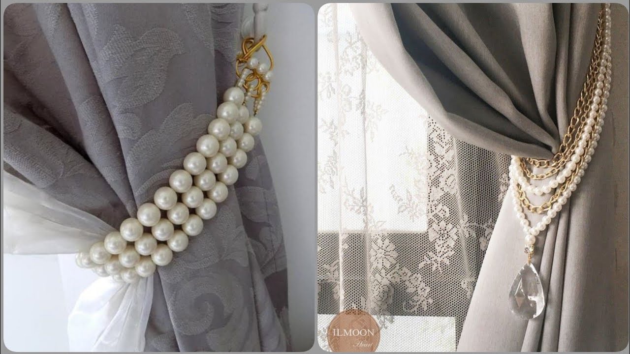 TRENDY AND DECENT INTERIOR CURTAIN TIEBACK DESIGN AND IDEAS FOR HOME