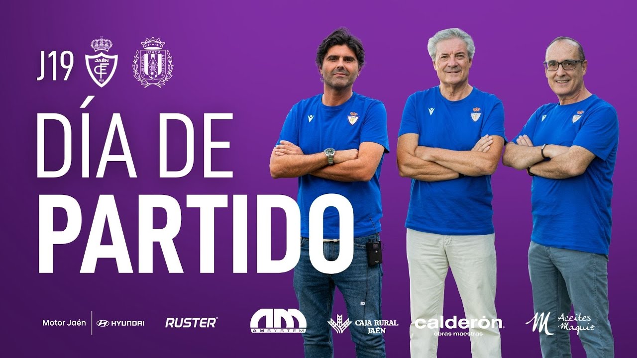Día de Partido. Jornada 19ª. Real Jaén C.F. VS Lorca Deportiva