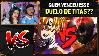 Kratos Vs. Meliodas Duelo De Ãs 7 Minutoz Apenas Uma Live