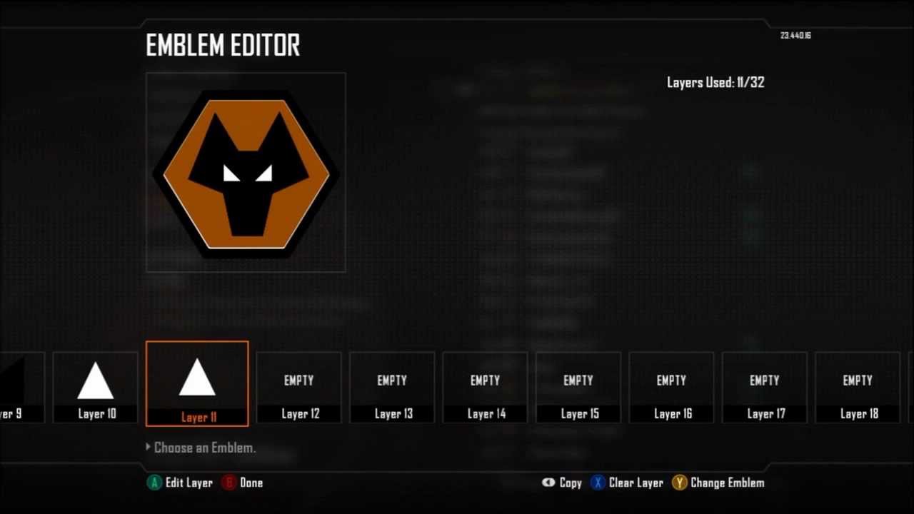 BO2 | Football Club Emblem Tutorial | Wolves Badge Ep.20 - YouTube