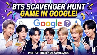BTS SCAVENGER HUNT | GOOGLE X BTS | BTS COMEBACK | BTS GAME #kpop #btsgame #btsarmy  screenshot 5