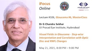iFocus Online #102, Glaucoma #6, Visual Fields in Glaucoma - Interpretation by Dr G Chandra Sekhar