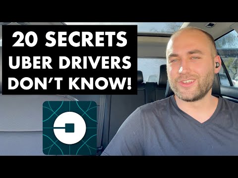 20 SECRETS MOST UBER DRIVERS DON'T KNOW!