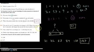 GRE: Number Properties: Intermediate Questions