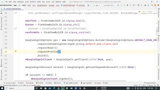 Cannot resolve symbol default_web_client_id in Firebase's Android Code | Android Studio | java