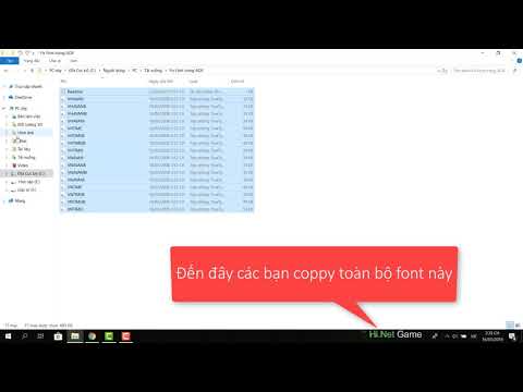 Video [AOE] Hướng dẫn sửa lỗi font chữ tiếng việt trong AOE - youtube