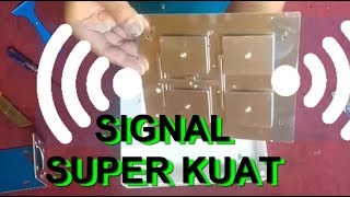 Unboxing antena Pannel 15 dbi buat upgrade Router accespoint