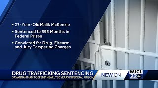 Savannah man sentenced to nearly 50 years in prison