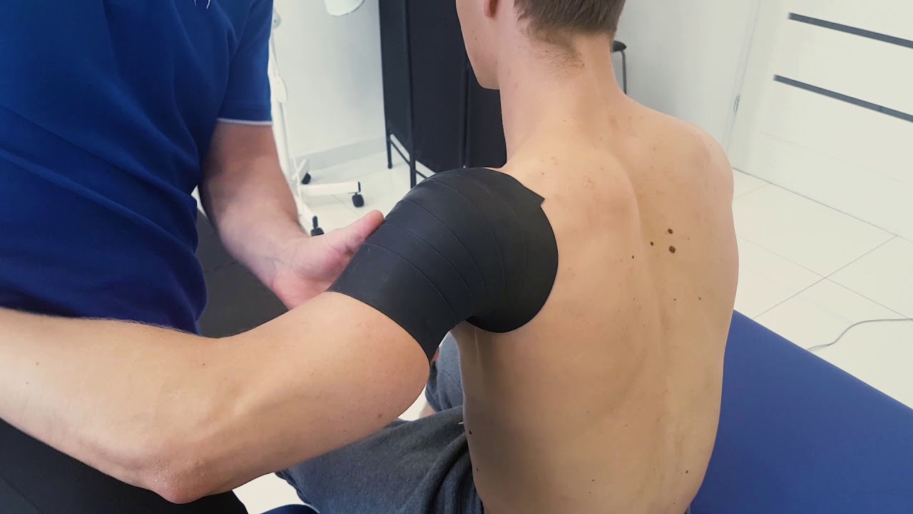 Terapia floss band - obręcz barkowa