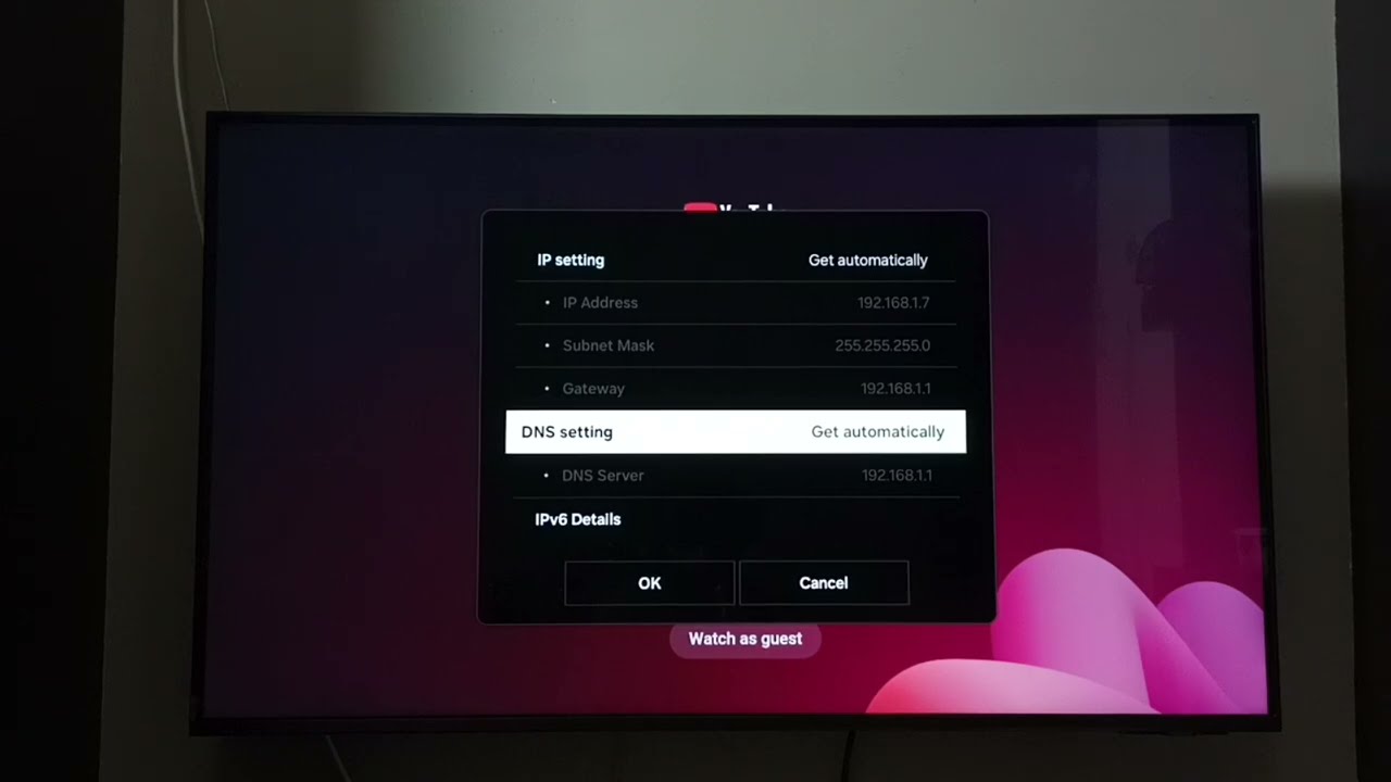 How to Find Gateway IP Address on Samsung Tizen Smart TV, QLED