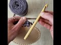 Crochet: How to cast on to a wooden basket bottom