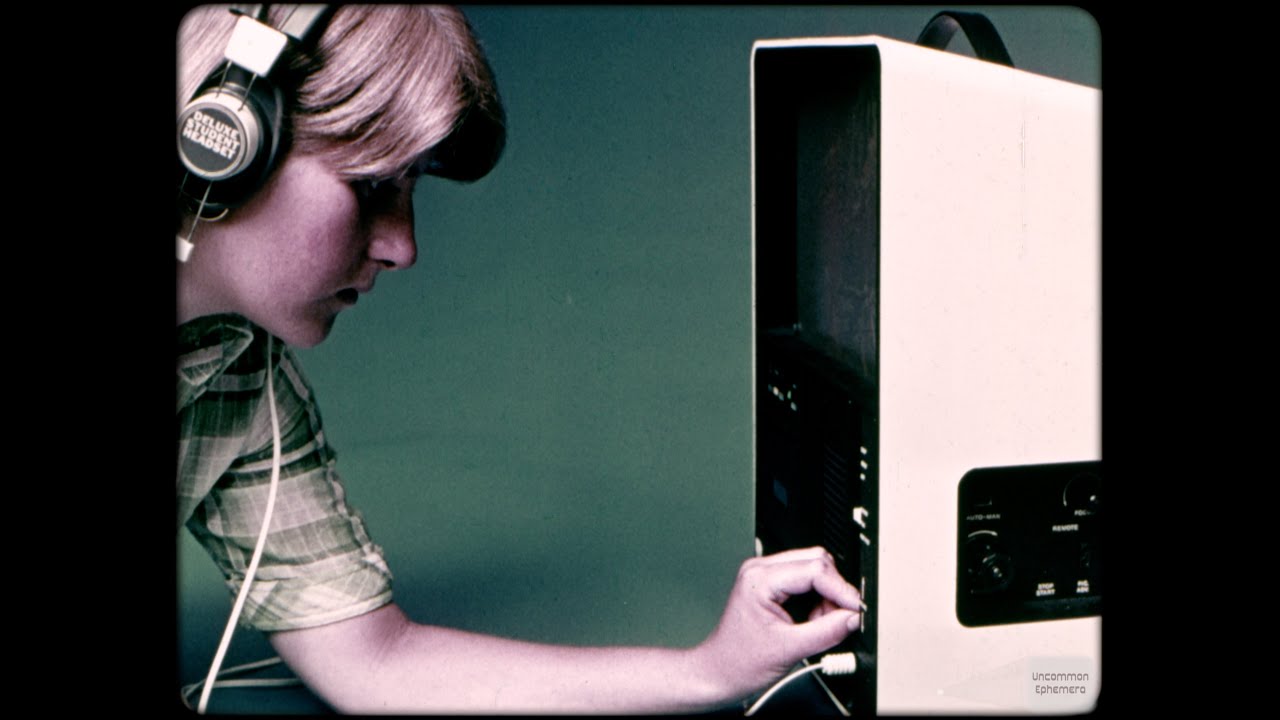 Video thumbnail — "Filmstrips and Slides" — 1977 filmstrip about filmstrip projectors